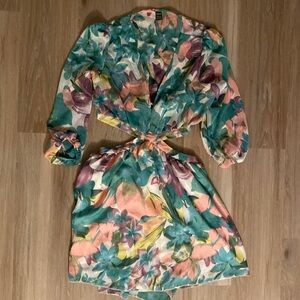 Floral Shein Dress